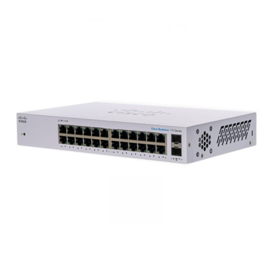 CISCO CBS110-24T 스위치허브_이미지