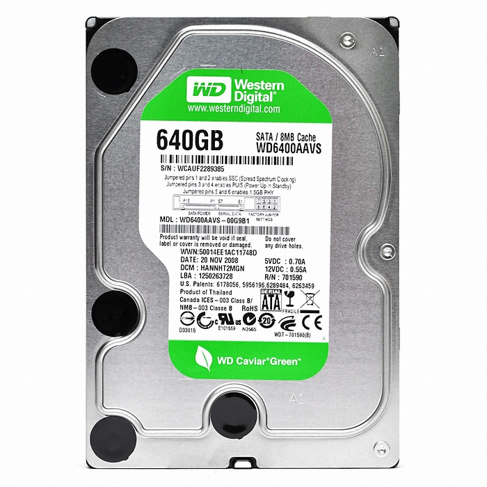 Western Digital WD Caviar Green SATA2/8M