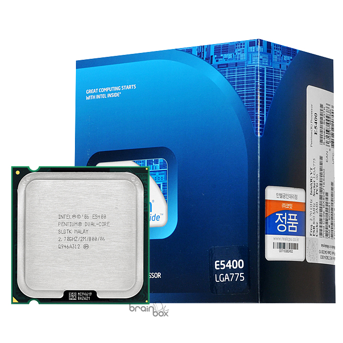 인텔 펜티엄 E5400 (울프데일) (정품)_이미지