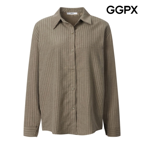 GGPX 스트라이프 루즈핏 셔츠 GP9SH041B