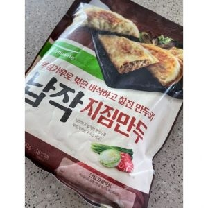 풀무원 납작 지짐만두 700g (3개)_이미지