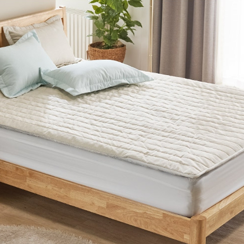 미소비즈 마고라 베이지 온수매트 커버 (싱글, 100x200cm)