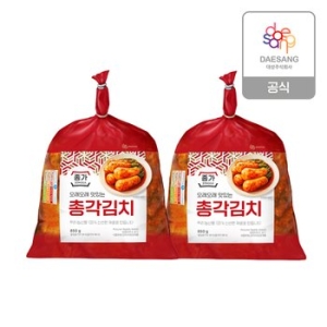 종가 총각김치 850g이미지입니다. 누르면 해당 게시물로 새창이동합니다.