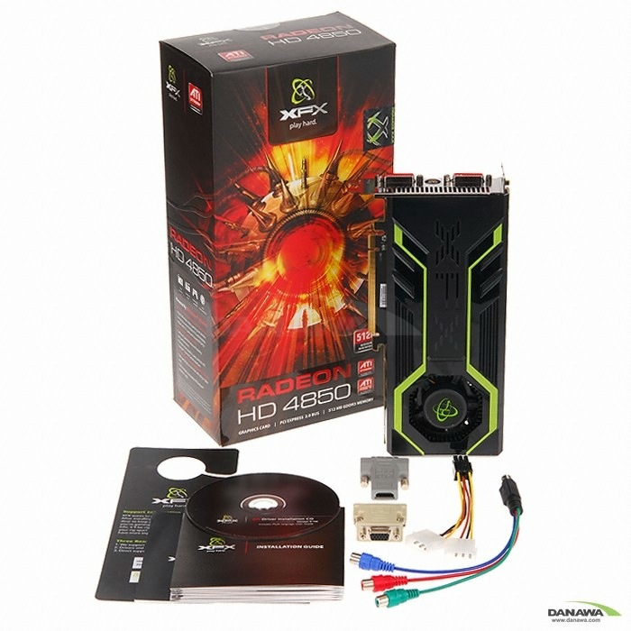 XFX 라데온 HD 4850 트리플X Edition D3 512MB + C9_이미지
