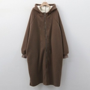 윈터부클후드롱점퍼 GRK590M212 빅사이즈 사이즈에서 자유로운 그녀