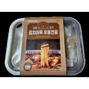 프레시지 캠핑포차 김치어묵 우동전골 1.08kg (2개)_이미지