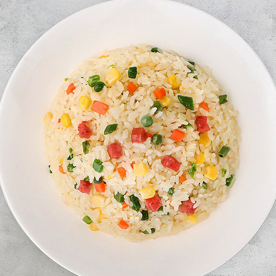 허닭 허닭식단 맛있는 햄야채볶음밥 250g (10개)_이미지
