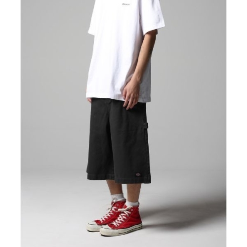 ltgt 가먼트 다이드 오버랭스 트윌 쇼츠 Black DIKU251LRSR003BK 183969