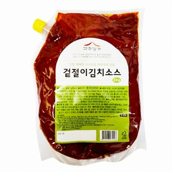 스카이푸드 고추명가 겉절이김치소스 2kg (1개)