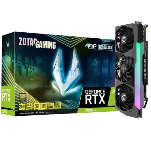 ZOTAC GAMING 지포스 RTX 3090 Ti AMP EXTREME Holo D6X 24GB (해외구매)