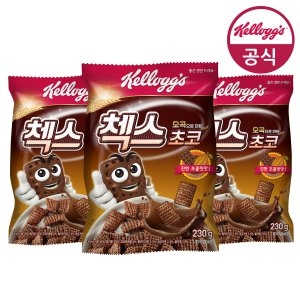 켈로그 오곡으로 만든 첵스초코 230g (3개)_이미지