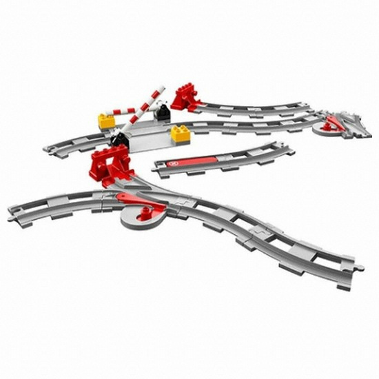 레고 듀플로 기차 철로 (10882)_이미지