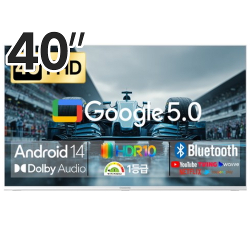 창홍 스마트TV 4K CH401FHD Google M9GPW1 (벽걸이)_이미지