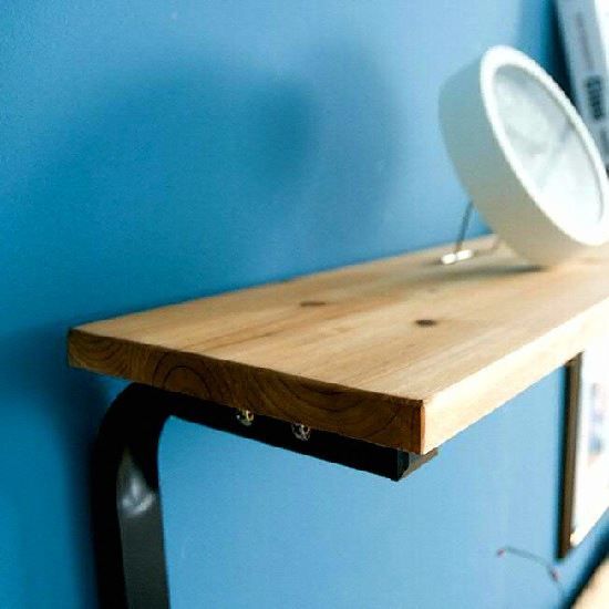 아름이와다움이 나르샤 소나무원목 스틸 선반 좌식책상 (1500x620)_이미지