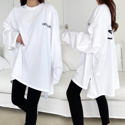 아이우먼 위쉬몰 SF 레이디럭키언박박스티 C729H102  빅사이즈_이미지