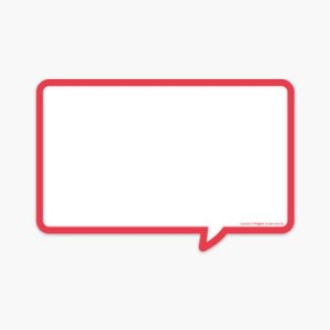 마그피아 고무자석 메모보드 말풍선형 MRMB-CB3020-M 300x200mm 300mm x 200mm