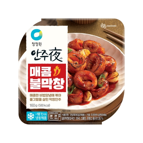 대상 청정원 청정원 안주야 매콤 불막창 160g (1개)_이미지