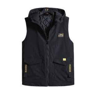 포맨 특대형 후드 조끼 루즈한 조끼 플러스 사이즈 4XL5XL6XL7XL 8XL 9XL 10XL 11XL 가을 겨울 패션 신상_이미지