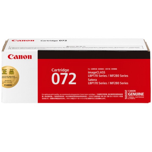 Canon 정품 CRG-072 검정