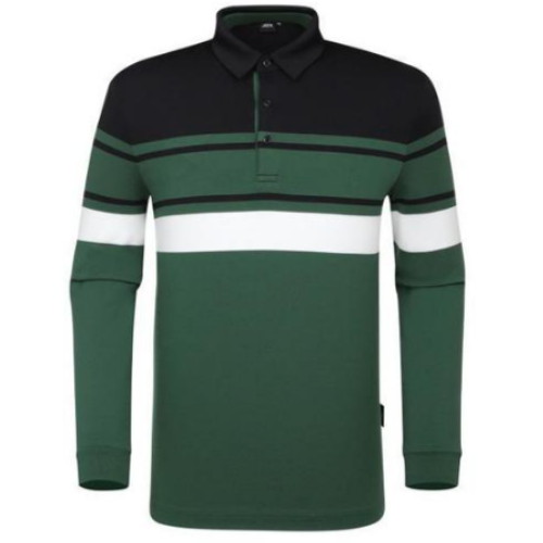 JDX골프 삼색 스트라이프 긴팔 티셔츠 X2TLV3445DE_이미지