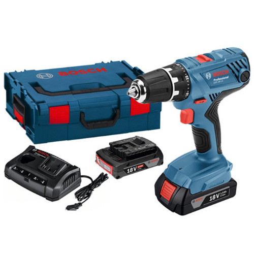 보쉬 GSR 18V-21 (2.0Ah, 배터리 2개)