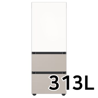 삼성전자 비스포크 김치플러스 키친핏 에센셜 RQ33DB74C1AP (화이트+베이지)