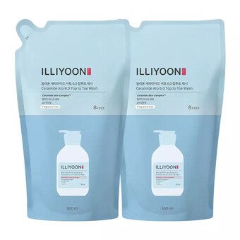 <b>일리윤</b> 세라마이드 아토6.0 탑투토 워시 리필 500ml
