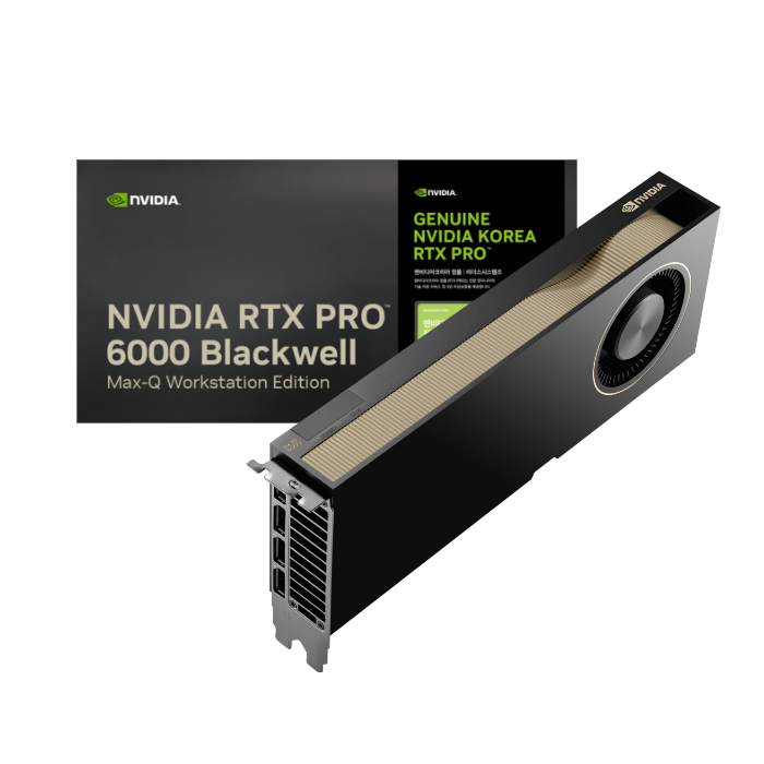 NVIDIA RTX PRO 6000 Blackwell MAX-Q ��ũ�����̼� ����� D7 96GB