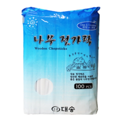 대송 나무젓가락 (100개)_이미지