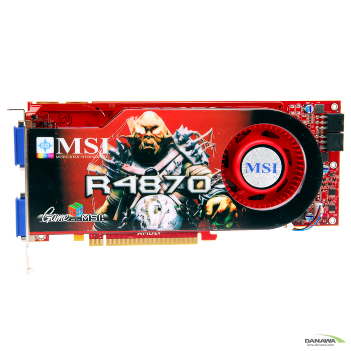 MSI 라데온 HD 4870 R4870-T2D512 OC 512MB