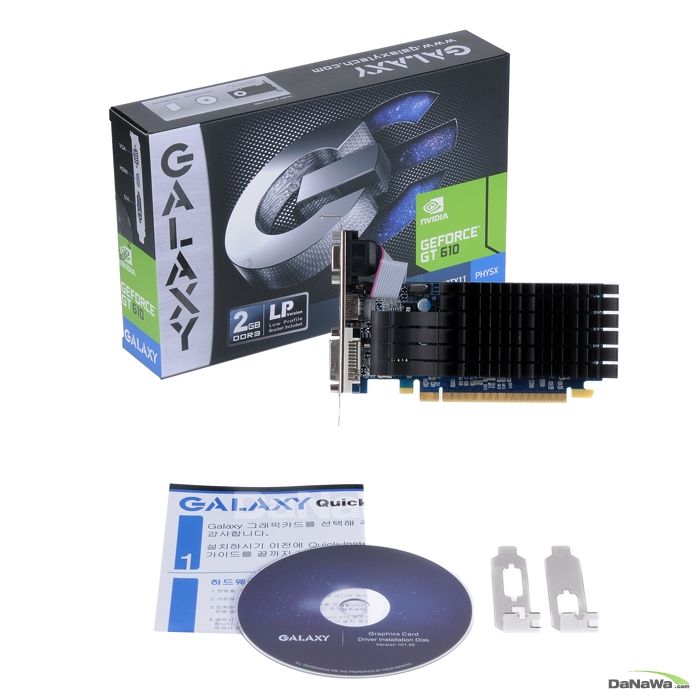 갤럭시 지포스 GT610 D3 2GB LP_이미지