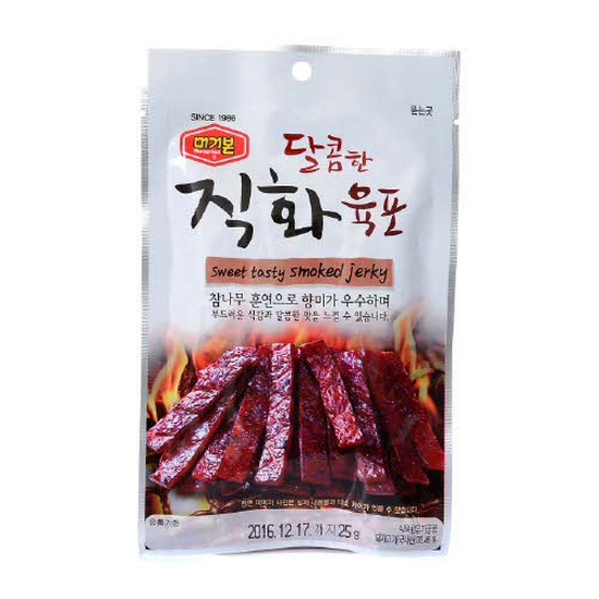 달콤한 직화육포 25g