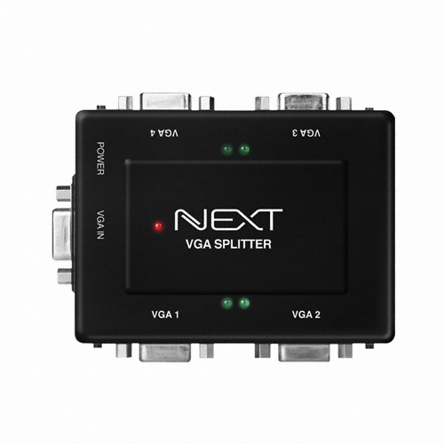 이지넷유비쿼터스 넥스트 1:4 모니터 분배기(NEXT-2504VSP)_이미지