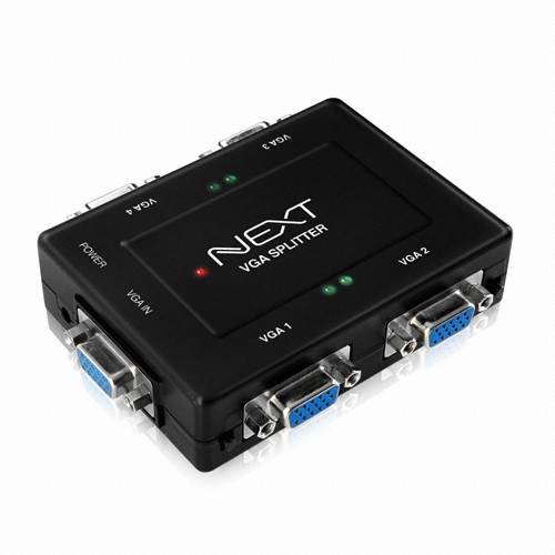 이지넷유비쿼터스 넥스트 1:4 모니터 분배기(NEXT-2504VSP)_이미지