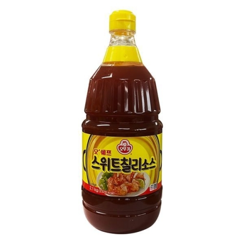 오쉐프 스위트칠리소스 2.1kg (4개)_이미지