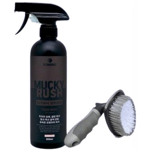 디크로닉 머키러쉬 타이어클리너 500ml + 타이어 브러쉬