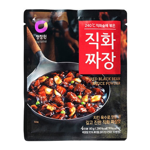 대상 청정원 직화짜장 80g (5개)_이미지