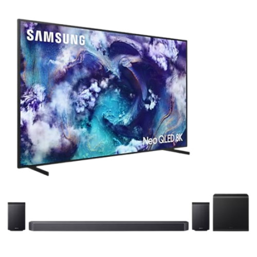삼성전자 네오QLED KQ75QNF900FXKR (스탠드+사운드바, HW-Q930F)