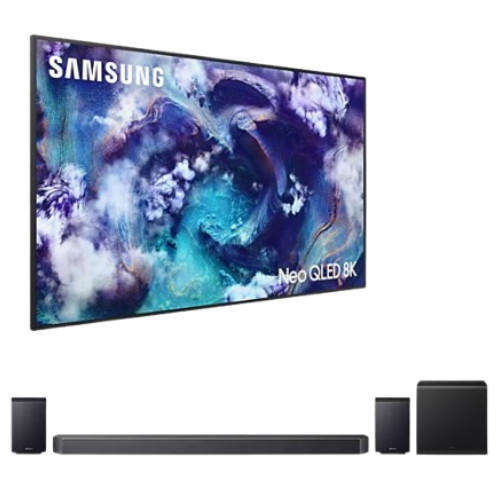 삼성전자 네오QLED KQ75QNF900FXKR (스탠드+사운드바, HW-Q930F)_이미지