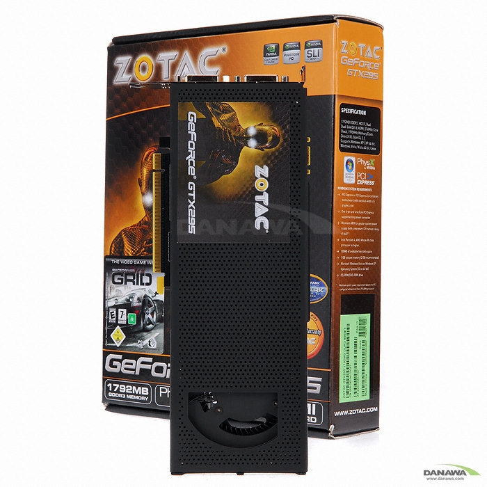 ZOTAC 지포스 GTX295 1.8GB_이미지