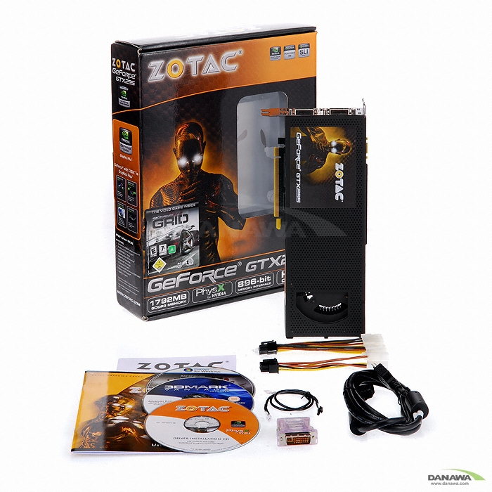 ZOTAC 지포스 GTX295 1.8GB_이미지