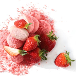 햇시루 쫀득한 리얼 딸기우유크림 딸기모찌 찹쌀떡 40gX8, 2박스_이미지