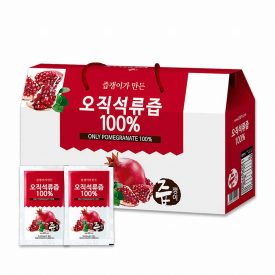 굿모닝비엔에프 즙쟁이 오직 석류즙 100 70ml 30포 (2개)_이미지
