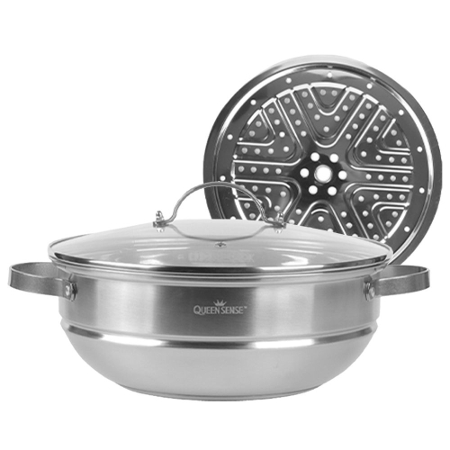 퀸센스 올스텐 IH 찜냄비 (34cm)_이미지