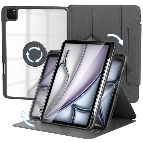 nimin iPad Pro 11 M4 360�� ȸ�� ���׳�ƽ ���̽�