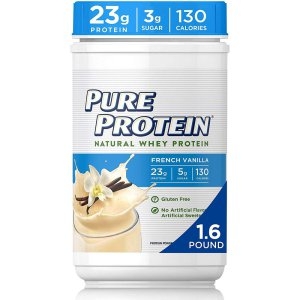 [불명] 퓨어 프로틴 웨이 단백질 파우더 프렌치 바닐라 726g Pure Protein Powder Whey French Vanilla