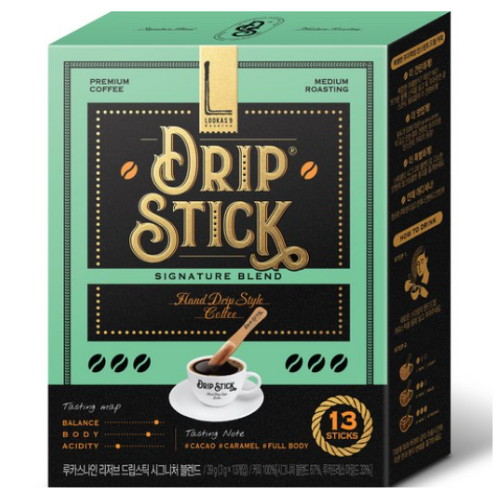 남양유업 루카스나인 드립스틱 시그니처 블렌드 13T (2개)