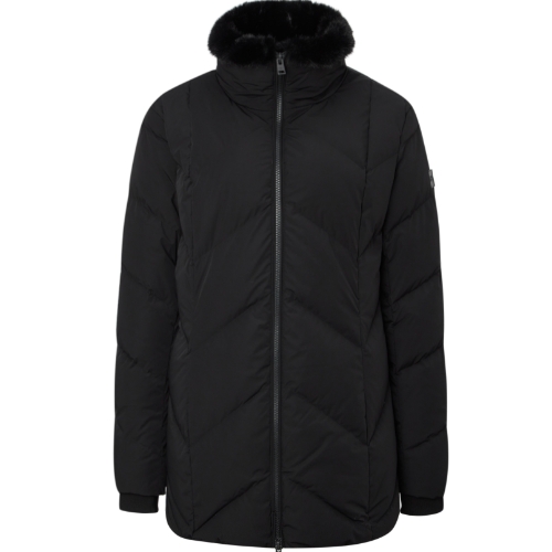 헤지스골프 탈착퍼 구스다운 패딩점퍼 HWJU4D751BK