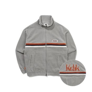 코닥 씨네 벨벳 코듀로이 집업 MELANGE GREY 555948