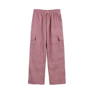 아이올리 LAP 랩 밴딩 코듀로이 카고 와이드 팬츠 AP3WPS42